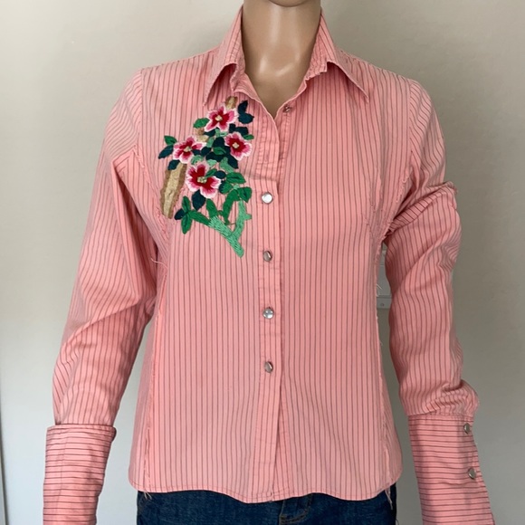 Miss Me Tops - #16 Miss Me Button Down Shirt